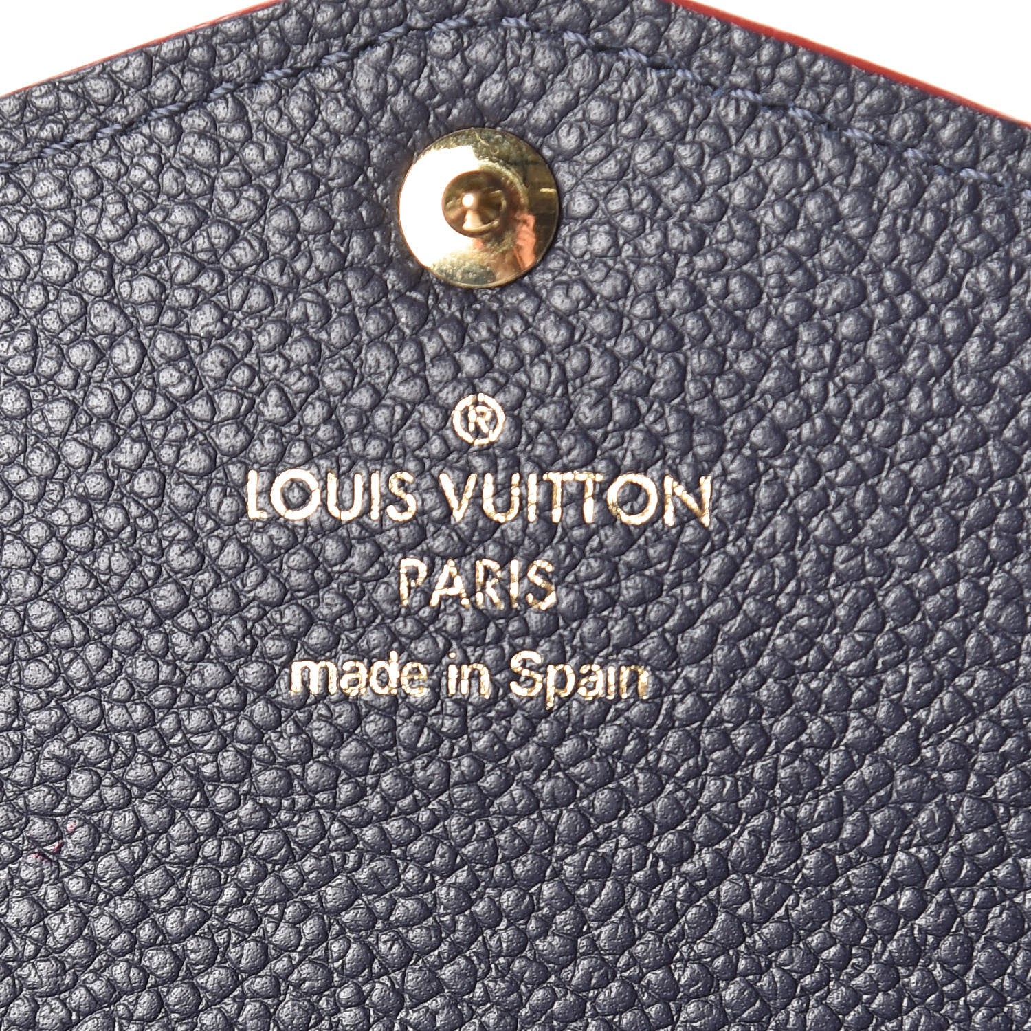 Louis Vuitton Empreinte Sarah Wallet NM Marine Rouge 6 of 11