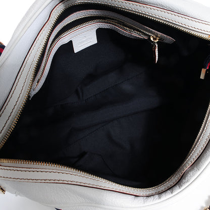 Gucci Leather Capri Large Bowler White 5 of 8