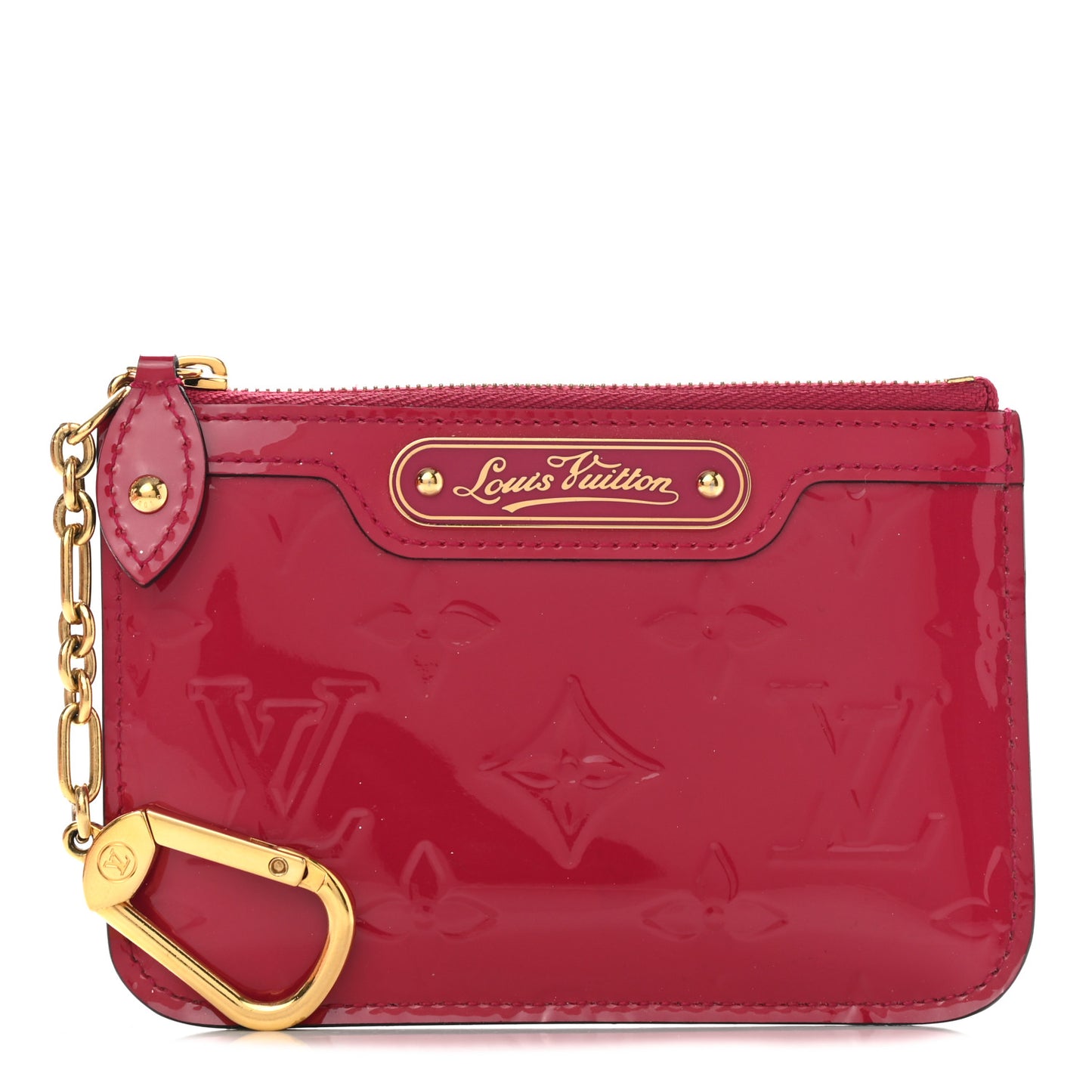 Vernis Key Pouch Rose Indien