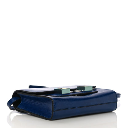Proenza Schouler Calfskin PS11 Wallet With Strap Sapphire 3 of 13