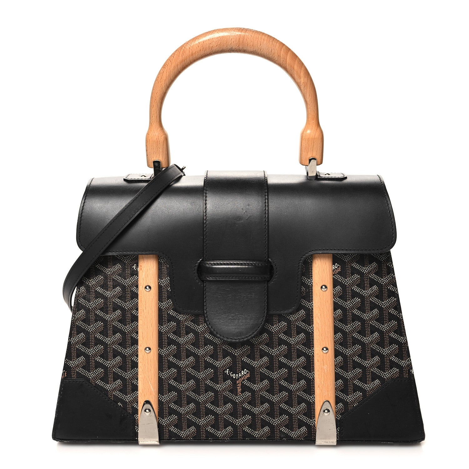 Goyard Goyardine Saigon MM Black 1 of 16
