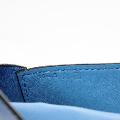 Hermes Evercolor Pliplat Clutch Bleu Paradis 7 of 7