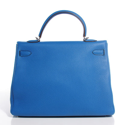 Hermes Taurillon Clemence Kelly Retourne 35 Mykonos 4 of 24