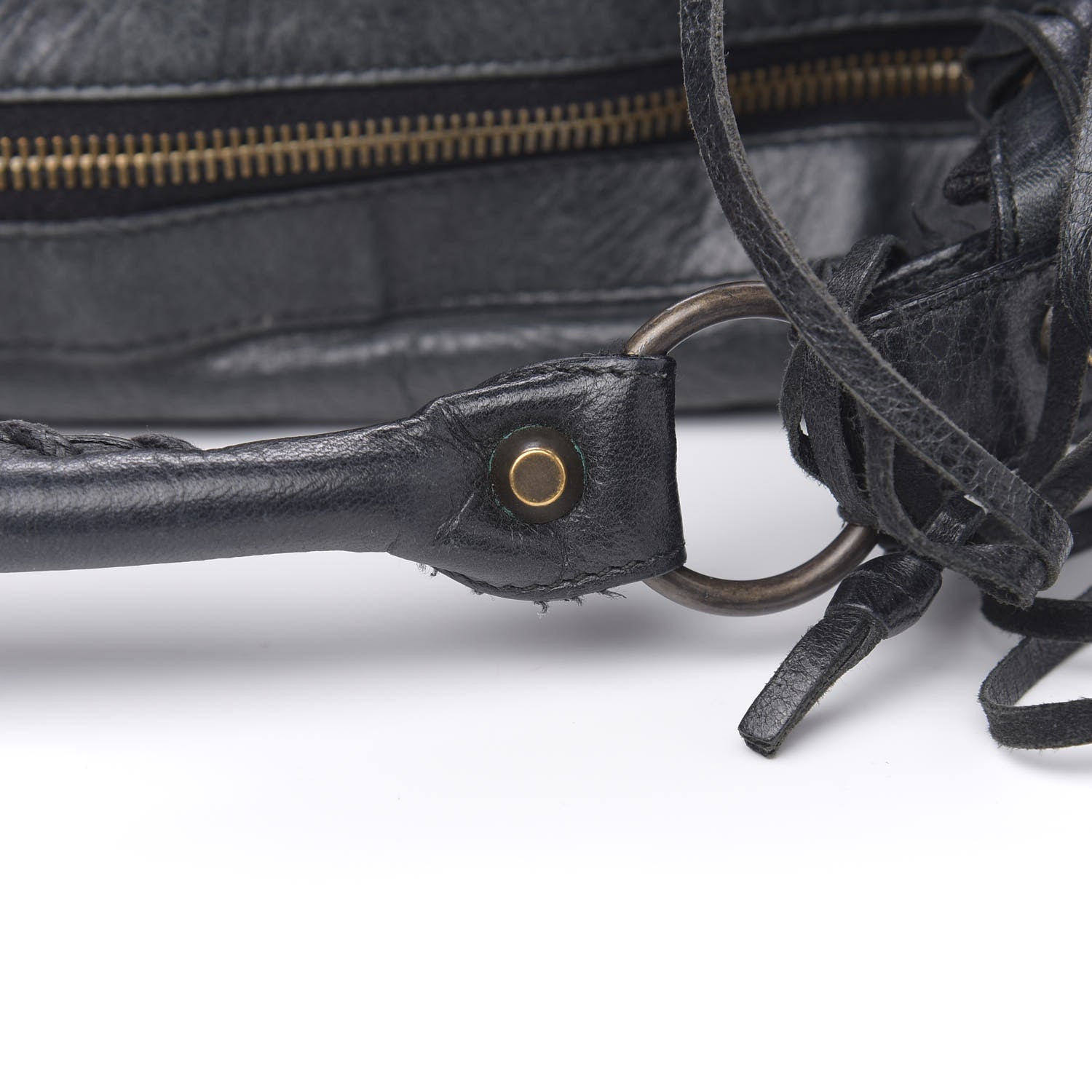 Balenciaga Agneau Classic Hardware Day Hobo Black 12 of 16
