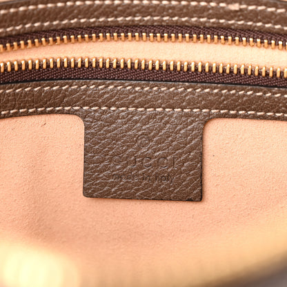 Gucci GG Supreme Monogram Web Small Ophidia Shoulder Bag Brown 6 of 10