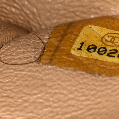 Chanel Caviar Quilted Medium Double Flap Beige 7 of 11