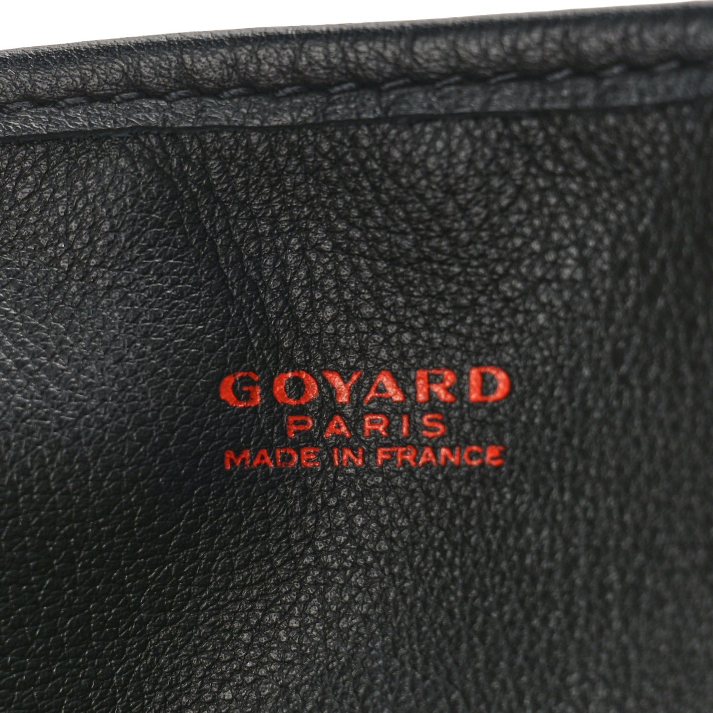Goyardine Reversible Mini Anjou Black