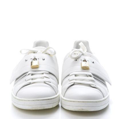 Louis Vuitton Calfskin Front Row Sneaker 38.5 White 2 of 14