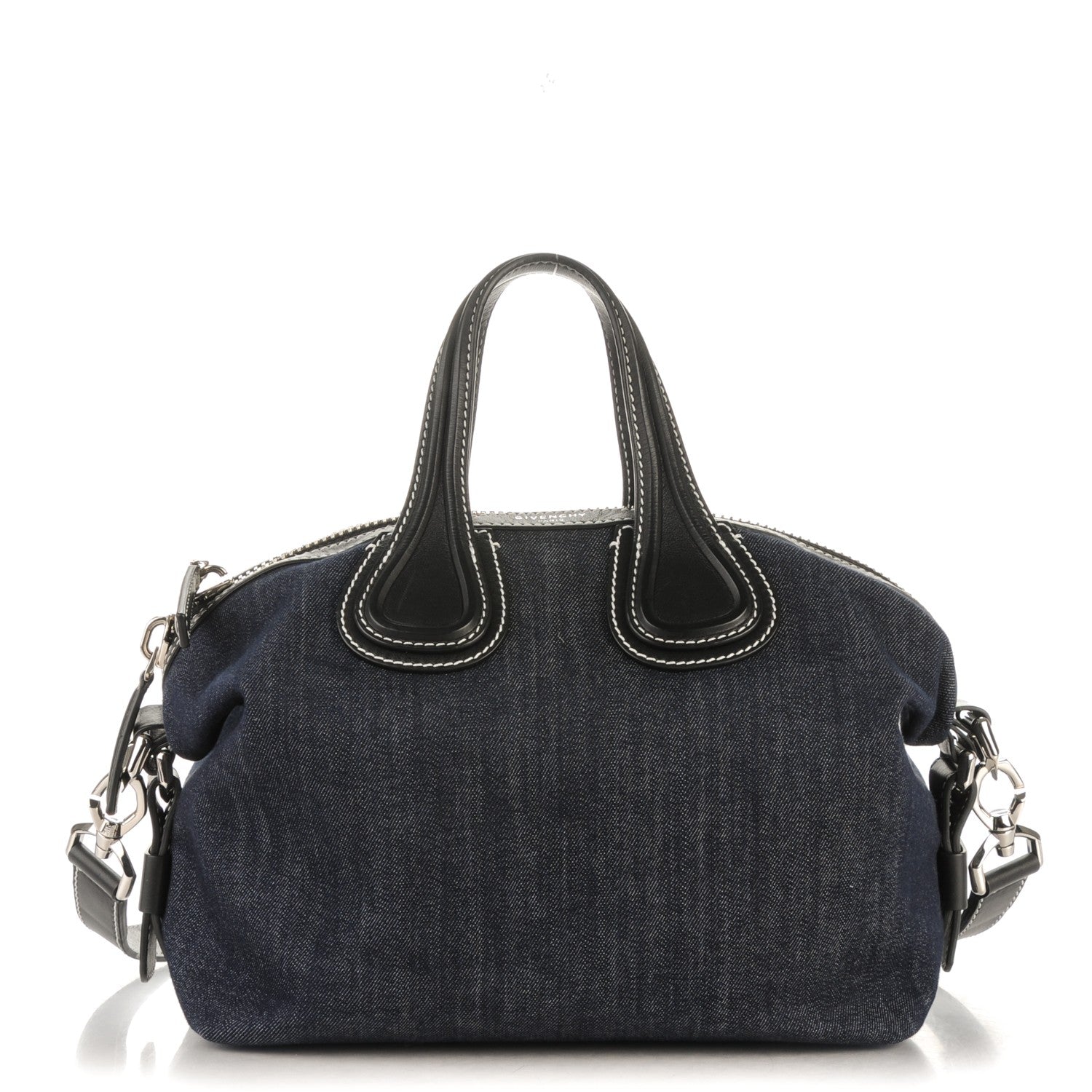 Givenchy Denim Calfskin Small Nightingale Blue Black 1 of 7