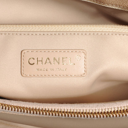 Chanel Caviar Quilted Grand Shopping Tote GST Beige 6 of 10