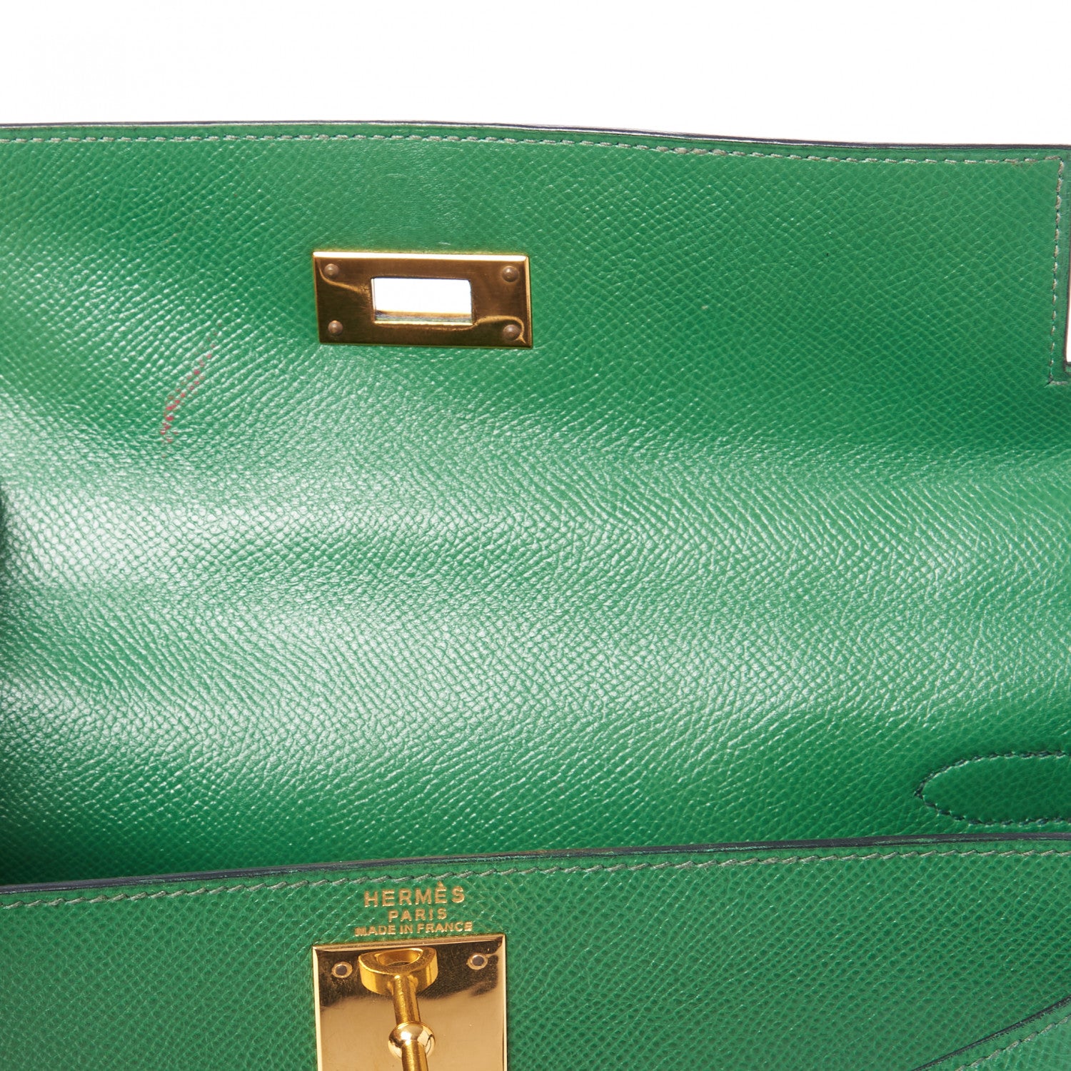 Hermes Courchevel Kelly Retourne 28 Vert Bengale 13 of 31