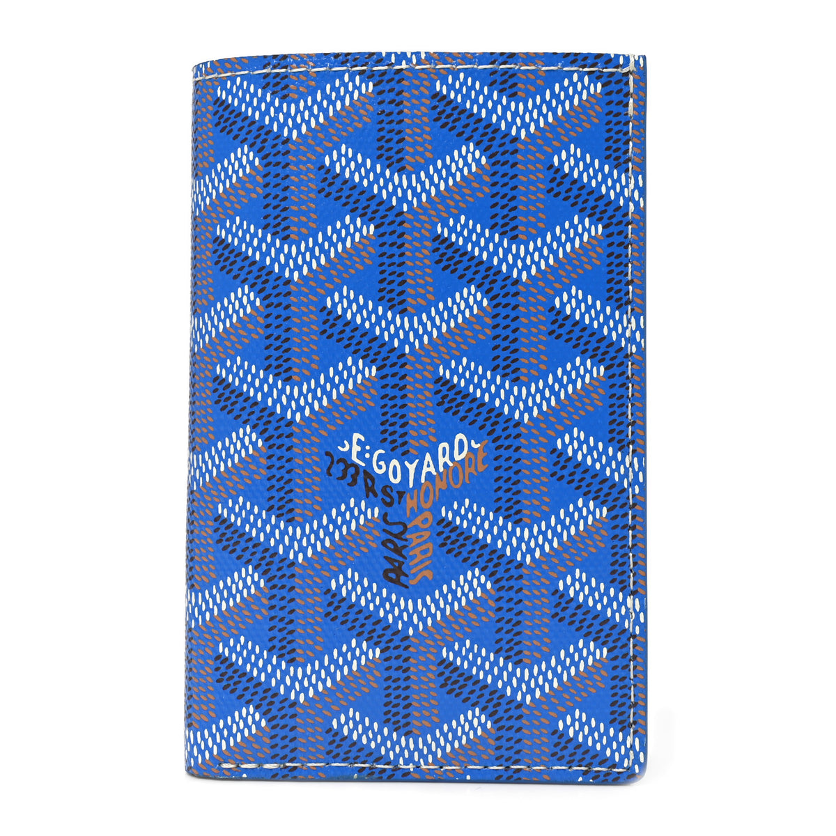 Goyardine Saint Pierre Card Holder Blue