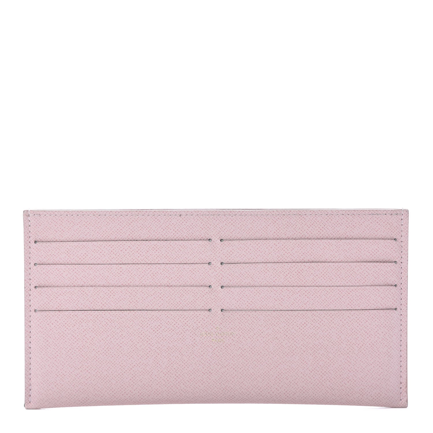Louis Vuitton Calfskin Felicie Card Holder Insert Rose Ballerine 1 of 7