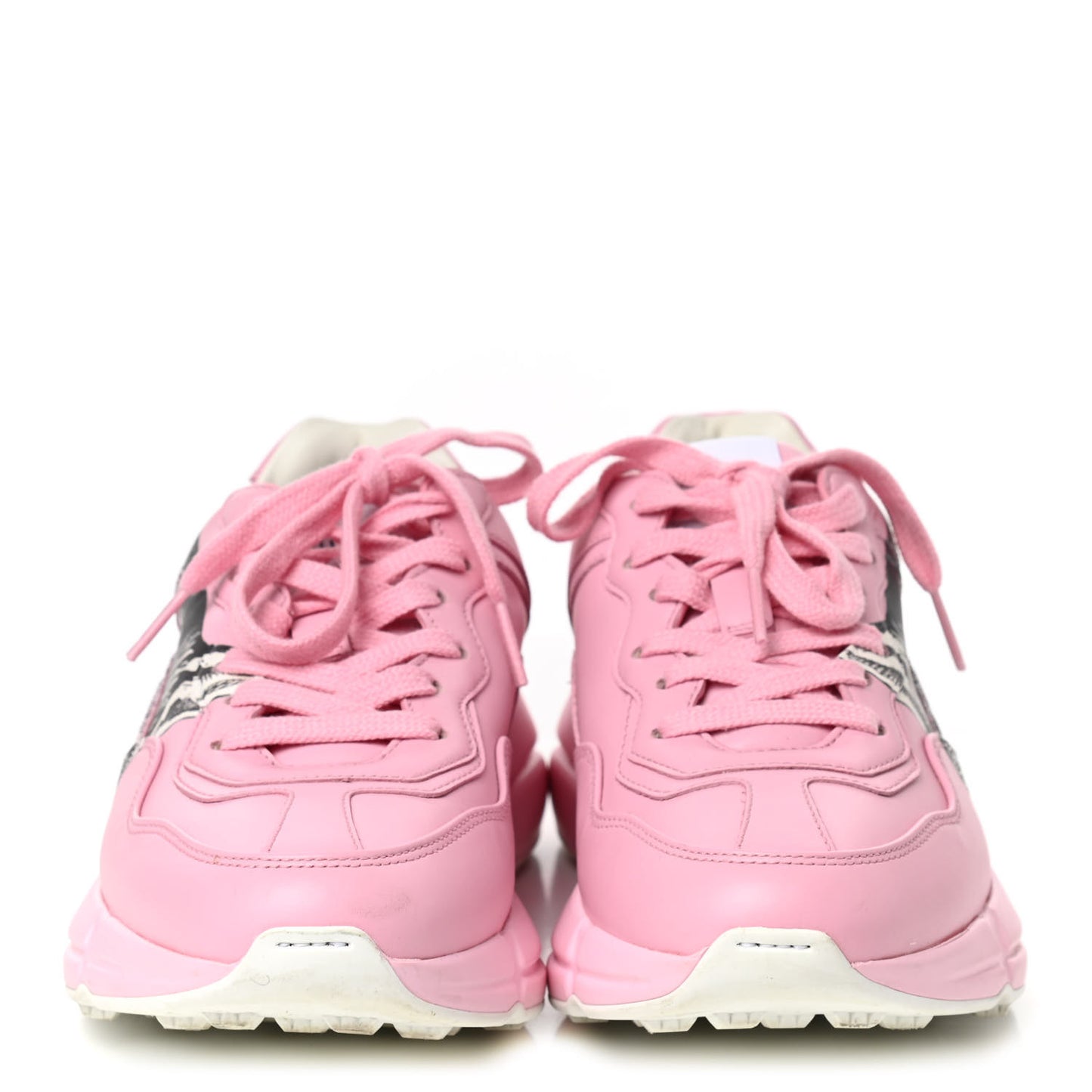 Calfskin Mystic Cat Rhyton Sneakers 35.5 Sugar Pink