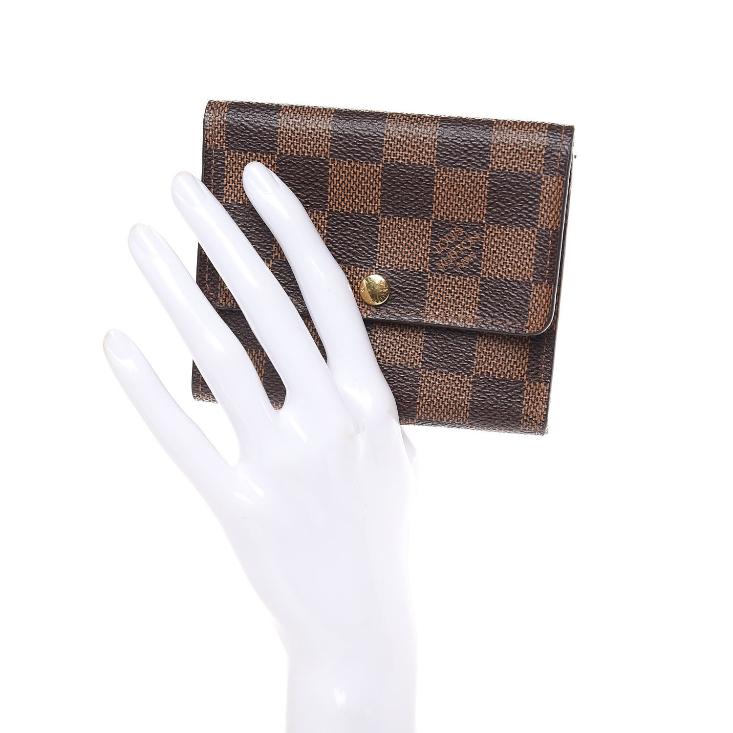 Louis Vuitton Damier Ebene Anais Wallet 2 of 11