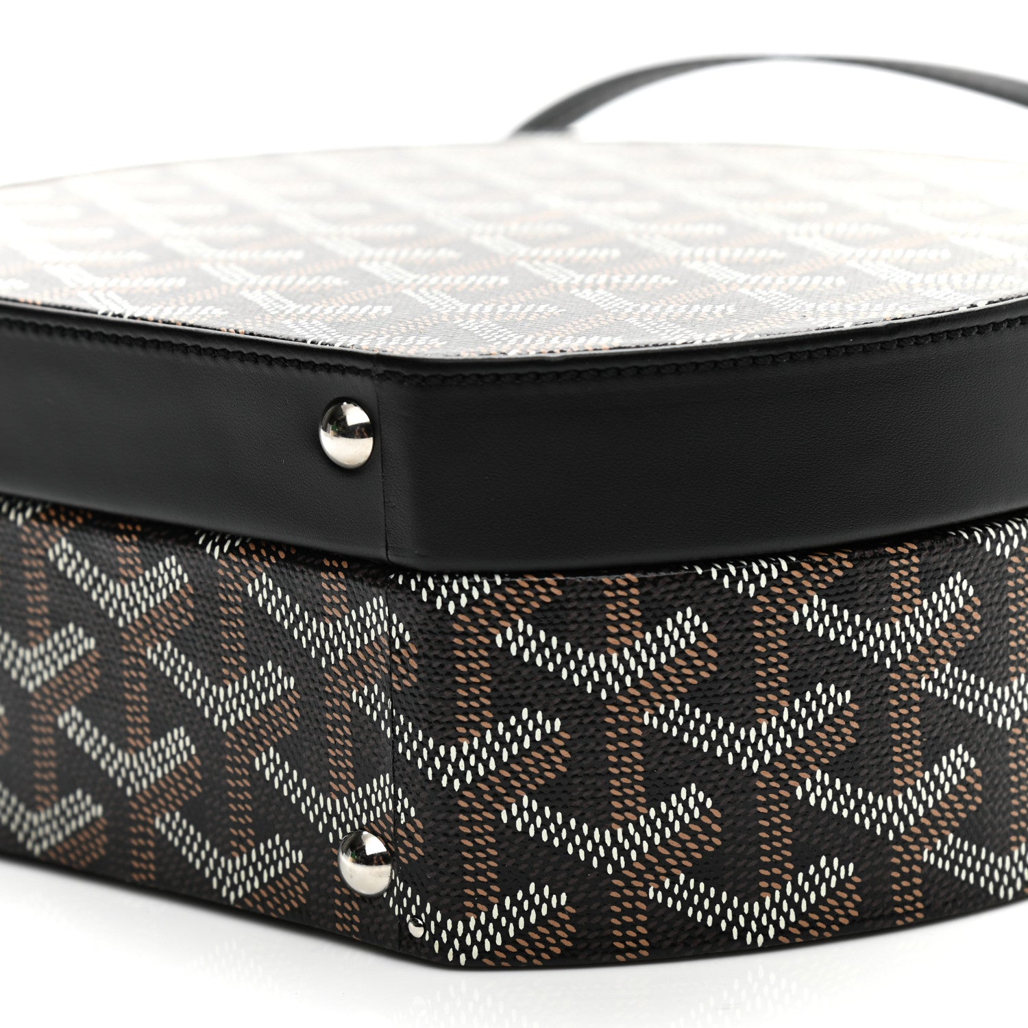 Goyard Goyardine Alto Hatbox Black 9 of 10
