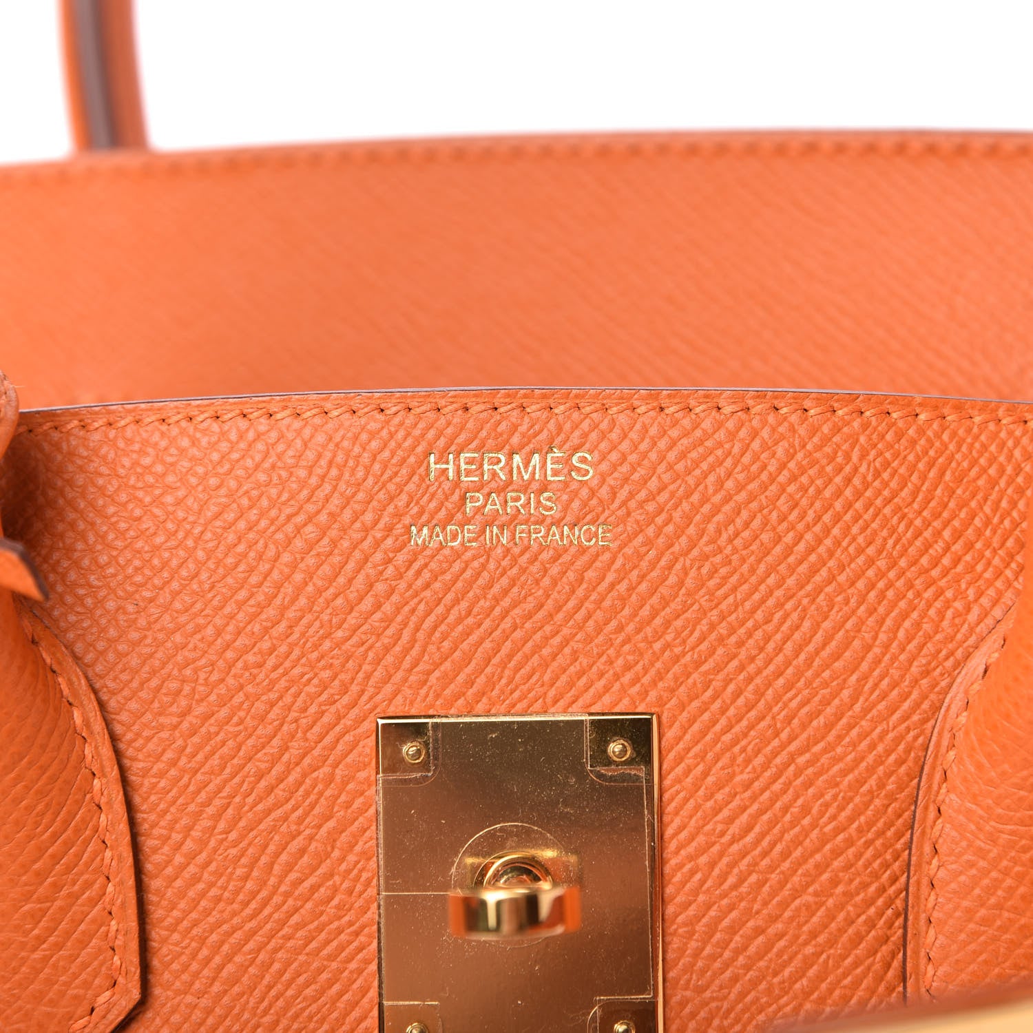 Hermes Epsom Birkin 35 Orange 8 of 10