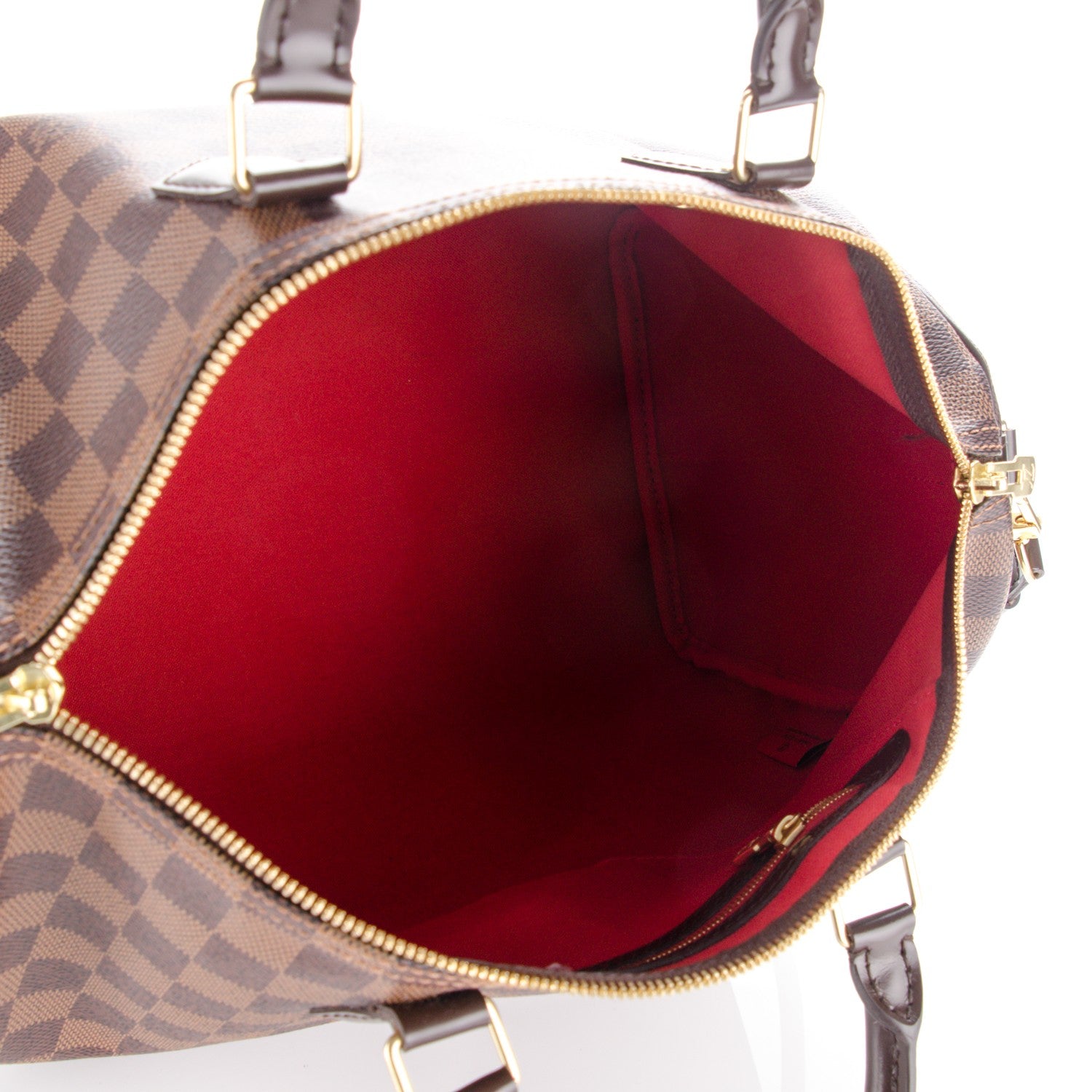 Louis Vuitton Damier Ebene Speedy Bandouliere 35 5 of 7