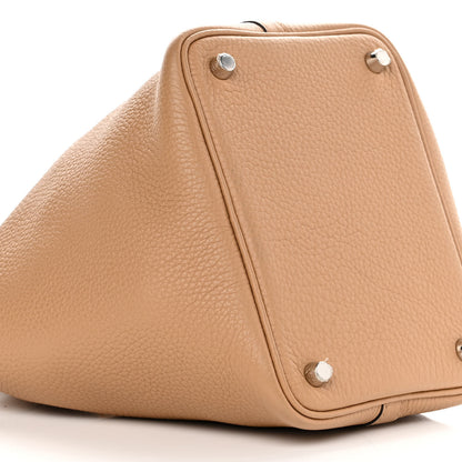 Hermes Taurillon Clemence Picotin Lock 18 PM Chai 8 of 10