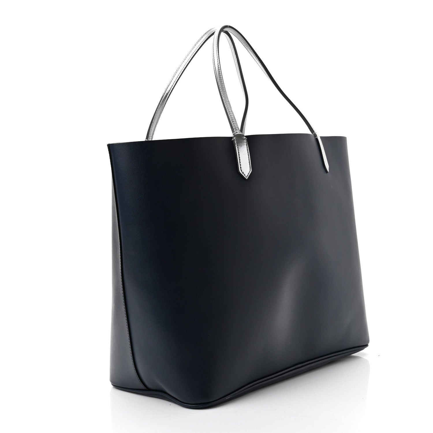 Givenchy Calfskin Large Antigona Tote Night Blue Silver 3 of 9