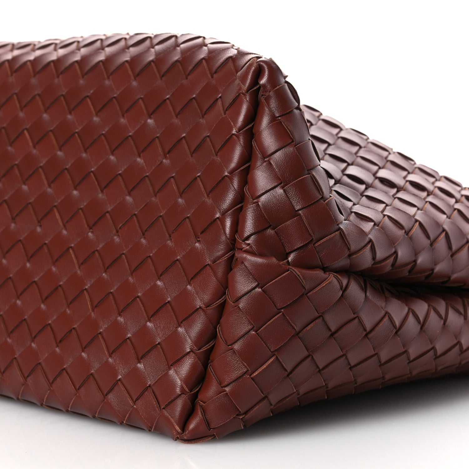 Bottega Veneta Nappa Intrecciato Large Andiamo Shoulder Bag Barolo 9 of 10