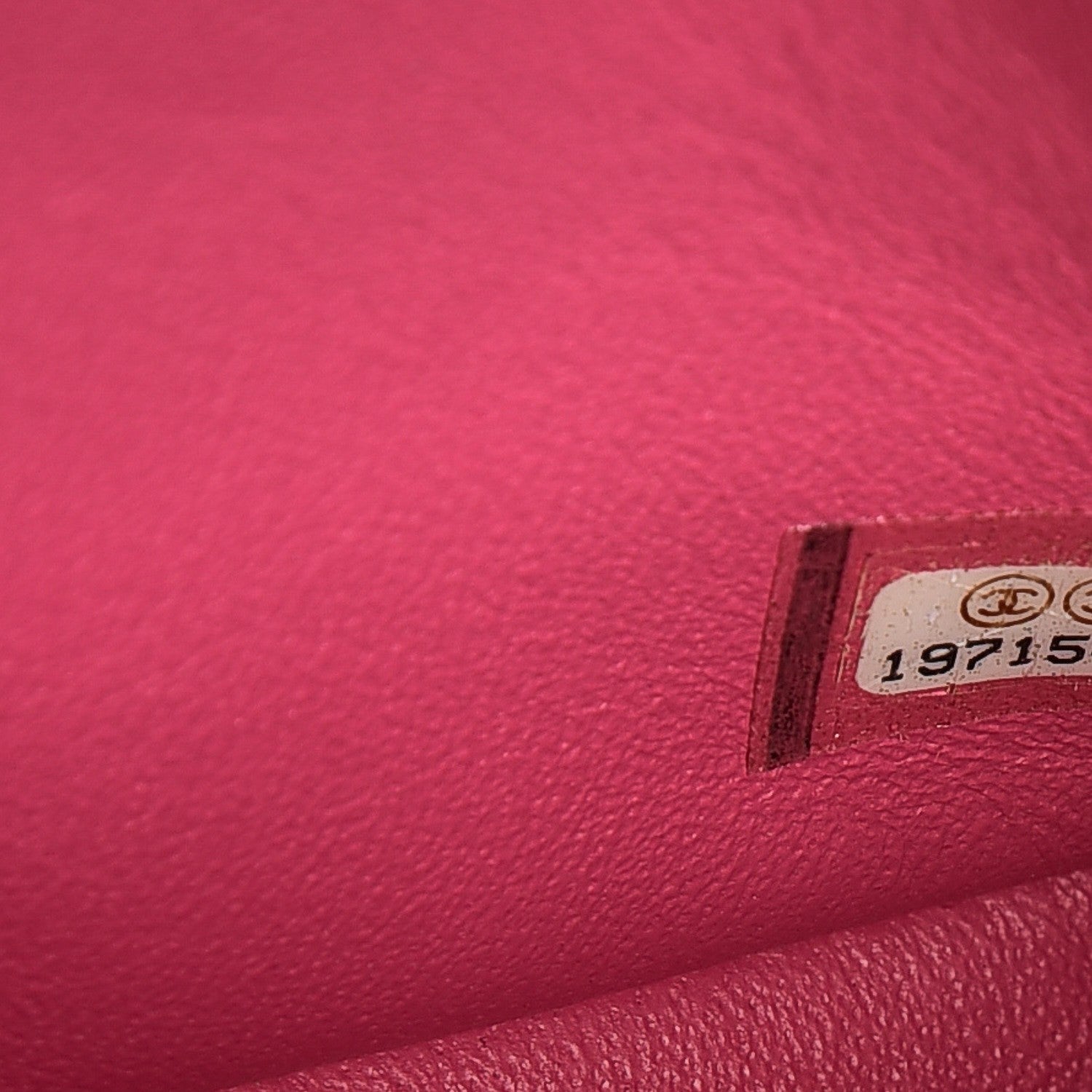 Chanel Lambskin Quilted Mini Rectangular Flap Fuchsia 7 of 11