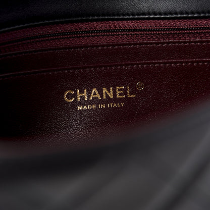 Chanel Lambskin Quilted Large Chic With Me Flap Black 7 of 8