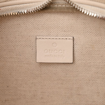 Gucci Calfskin GG Tennis Embossed Pocket Belt Bag Mystic White 6 of 19