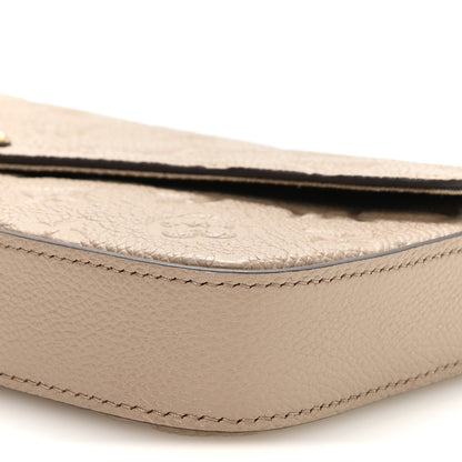 Louis Vuitton Empreinte Pochette Felicie Chain Wallet Tourterelle 10 of 11