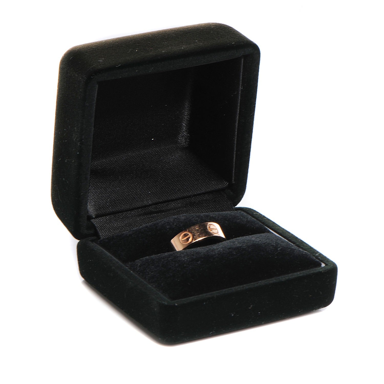 Cartier 18k Pink Gold 5.5 mm Love Ring 49 4.75 4 of 4