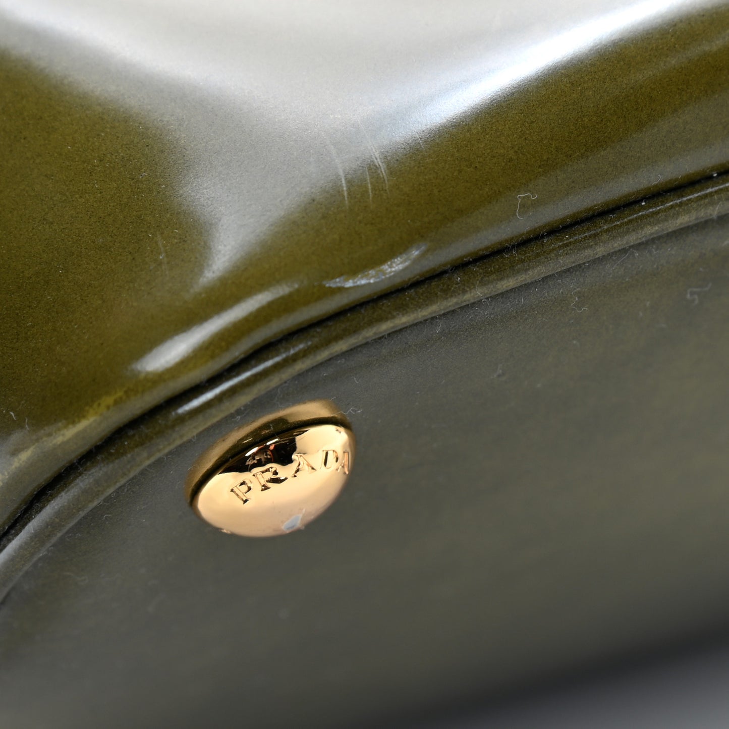 Spazzolato Medium Promenade Tote Militare Fume