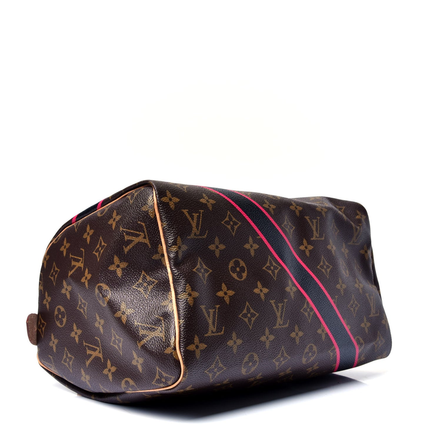 Monogram My LV Heritage Speedy 30 Black Fuchsia