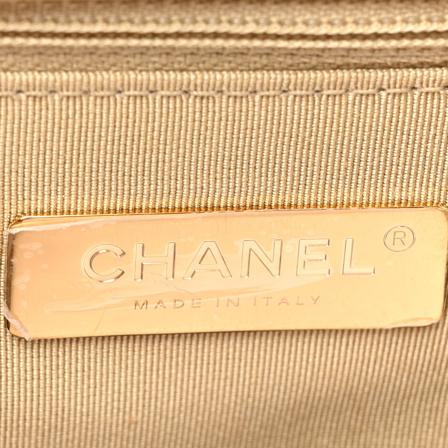 Chanel Metallic Goatskin Quilted Medium Chanel 19 Flap Gold 6 of 10