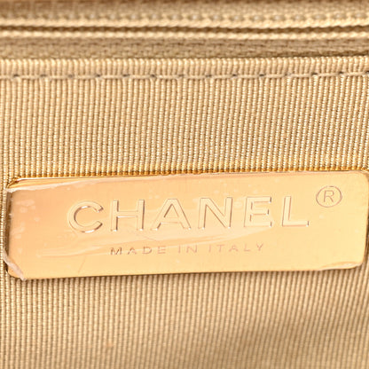 Chanel Metallic Goatskin Quilted Medium Chanel 19 Flap Gold 6 of 10