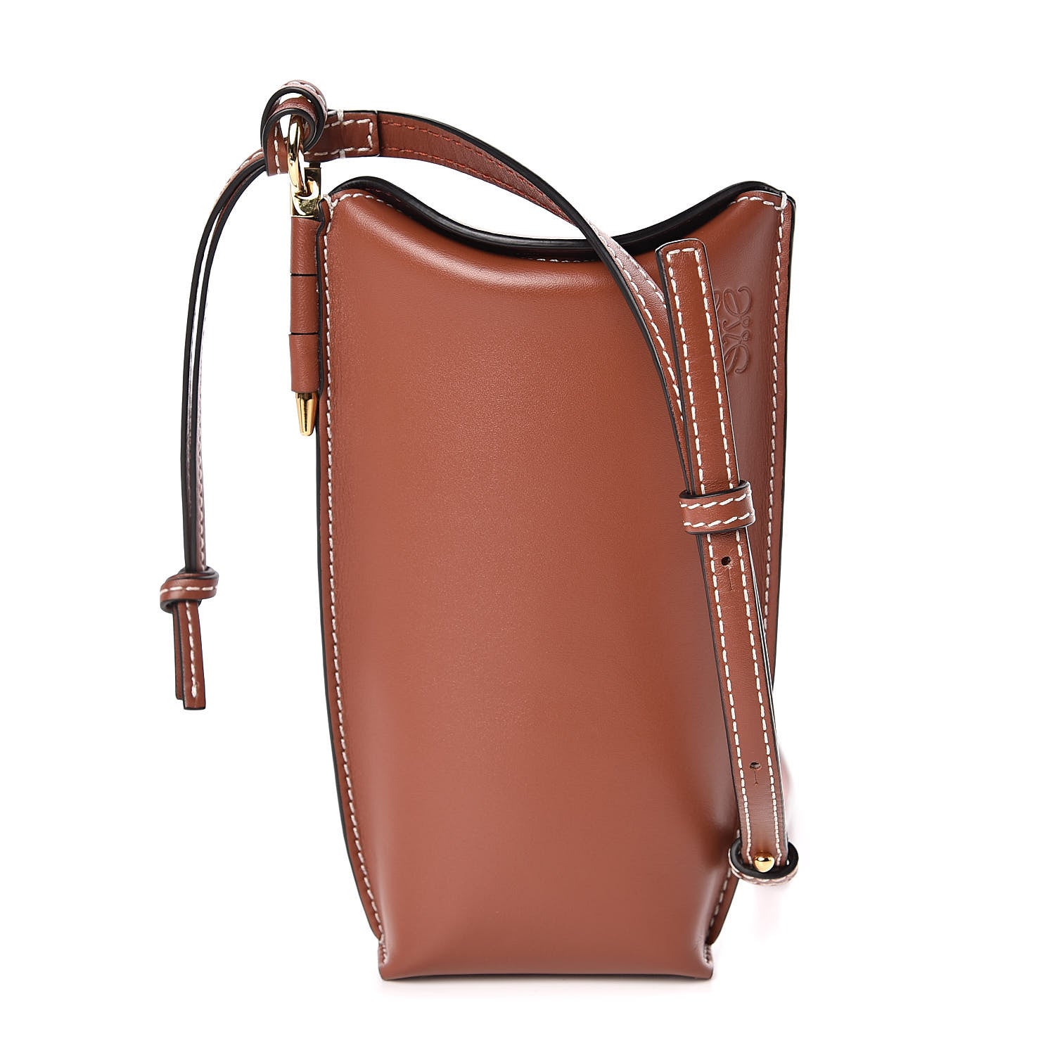 Loewe Smooth Calfskin Gate Pocket Rust 1 of 10
