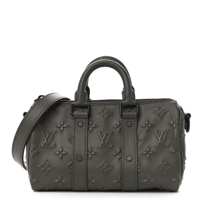 Louis Vuitton Monogram Seal Keepall XS Khaki 1 of 11