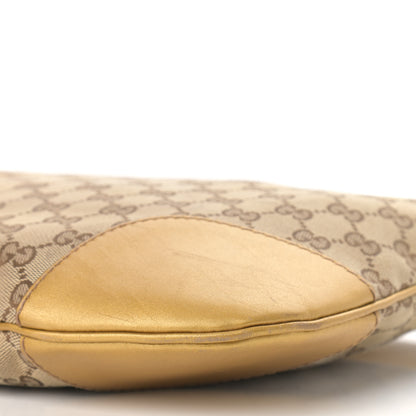 Gucci Monogram Small Lovely Heart Messenger Gold 10 of 12