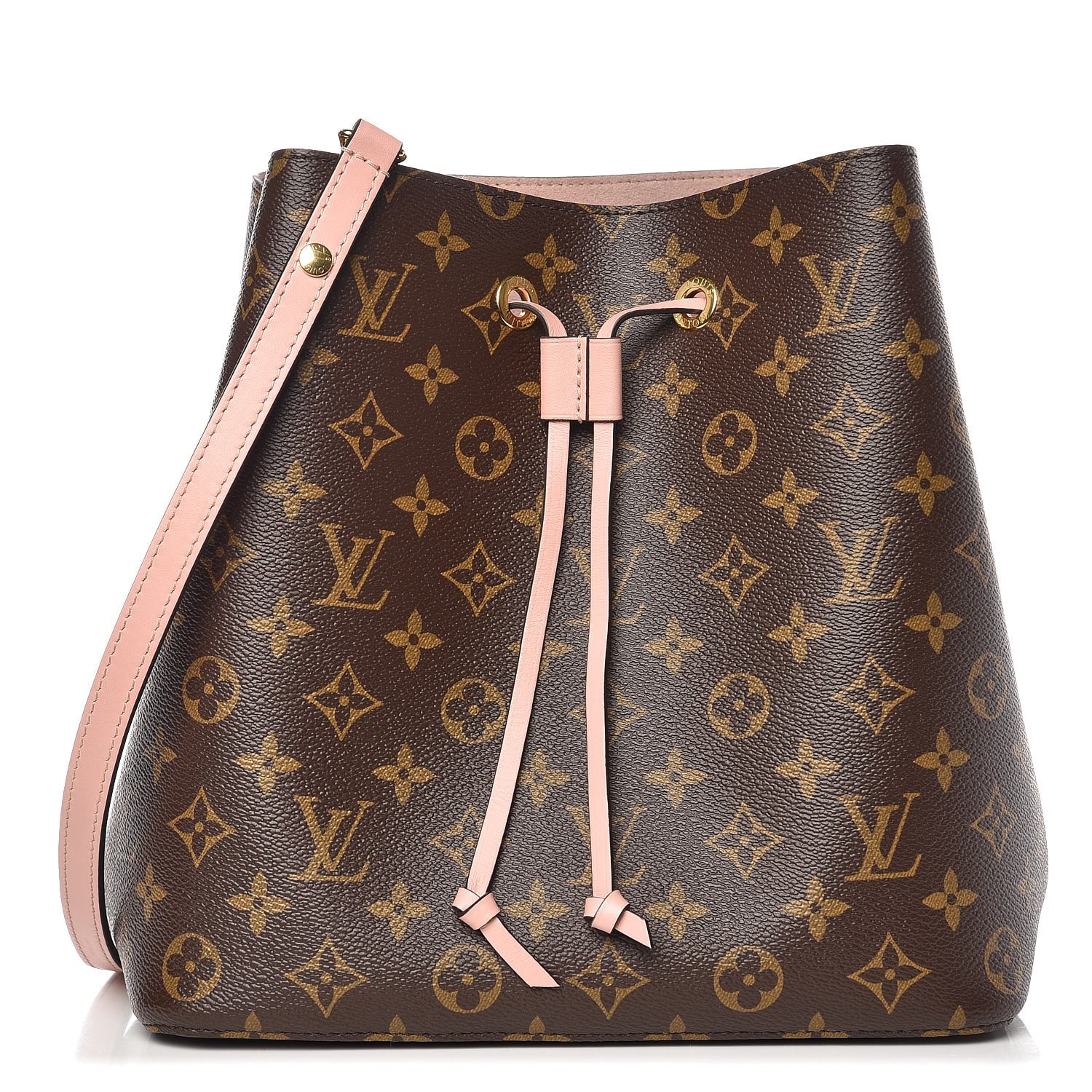 Louis Vuitton Monogram Neonoe MM Rose Poudre 2 of 15