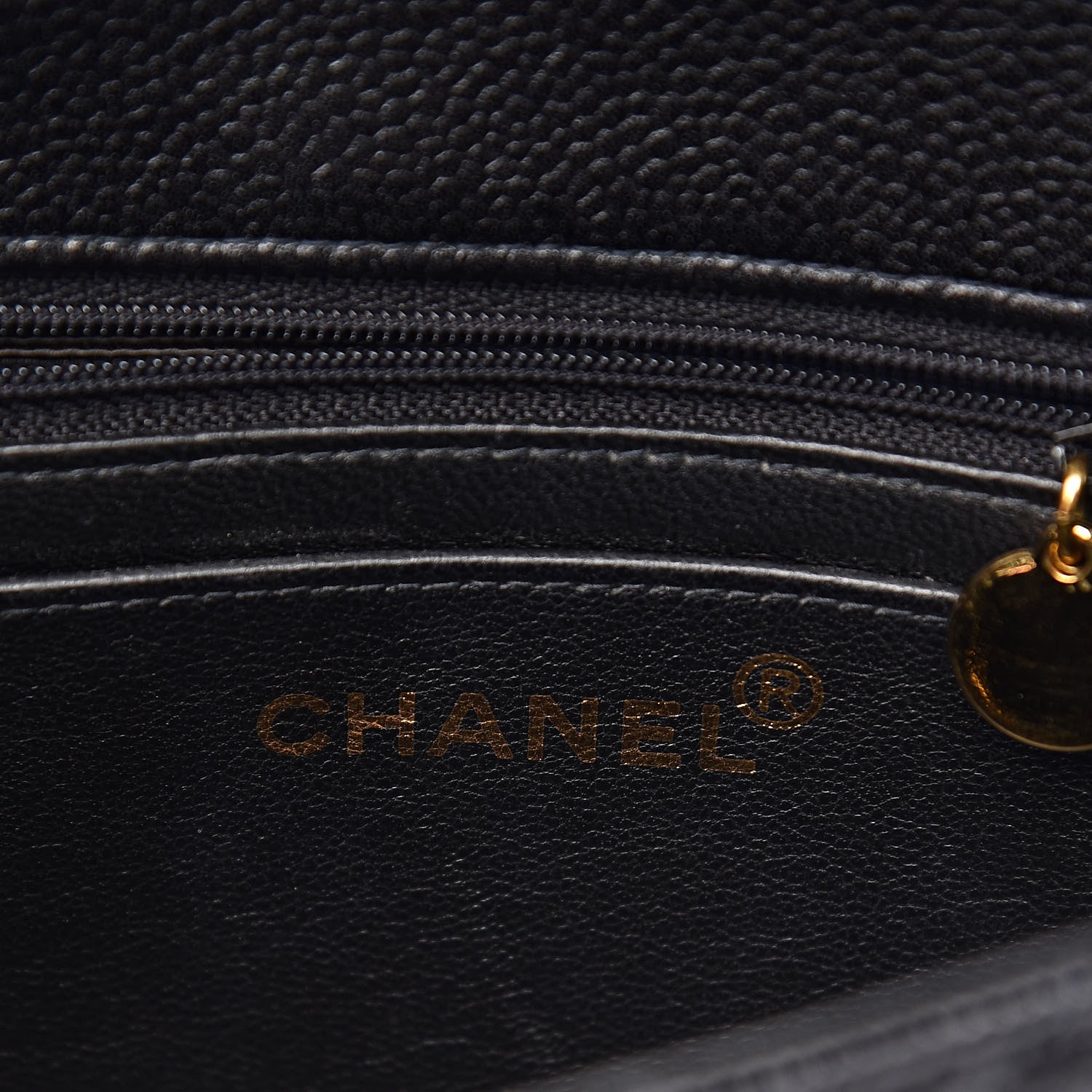 Chanel Caviar Quilted Mini Square Flap Black 6 of 13
