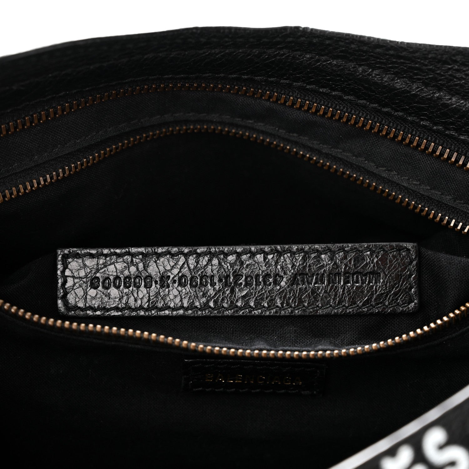 Balenciaga Agneau Classic Hardware Graffiti All Over S City Black Black 8 of 11