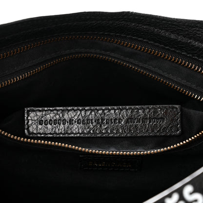 Balenciaga Agneau Classic Hardware Graffiti All Over S City Black Black 8 of 11