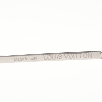 Louis Vuitton Metal Thelma And Louise Cat Eye Sunglasses Z1040W Purple 5 of 9