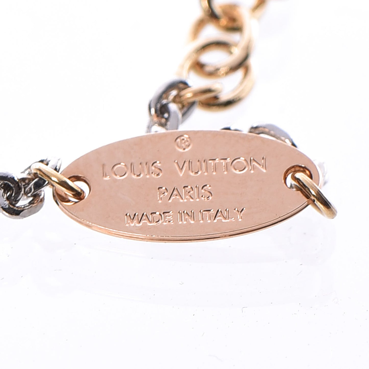 Logomania Bracelet Silver Gold