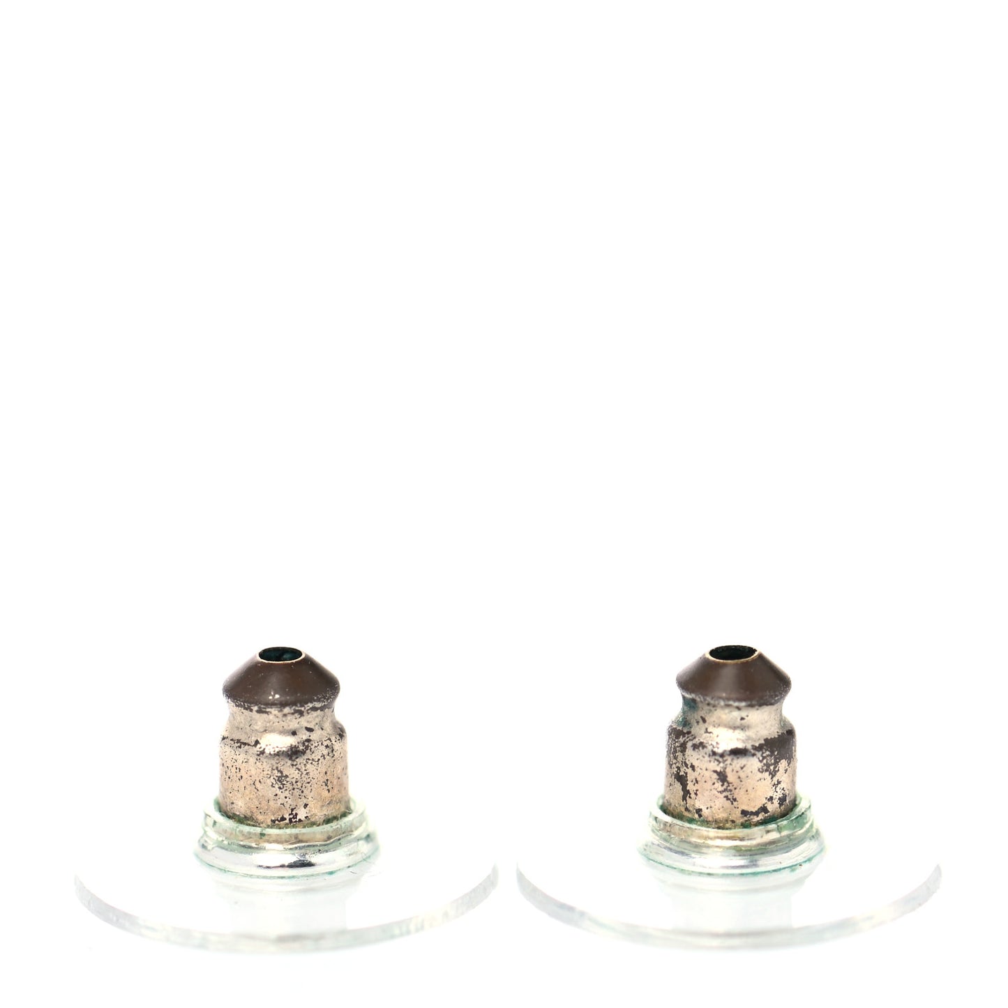 Ruthenium Crystal Pearl CC Drop Earrings