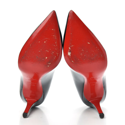 Christian Louboutin Patent Pigalle 100 Pumps 36.5 Black 5 of 9