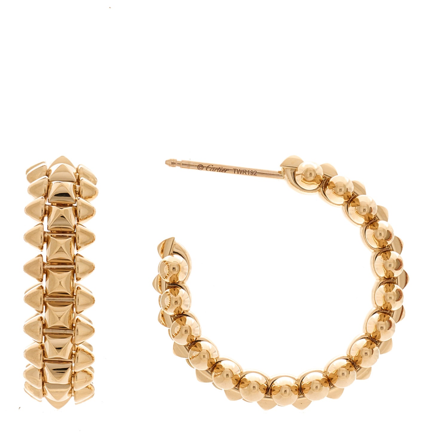 18K Pink Gold Small Clash de Cartier Earrings