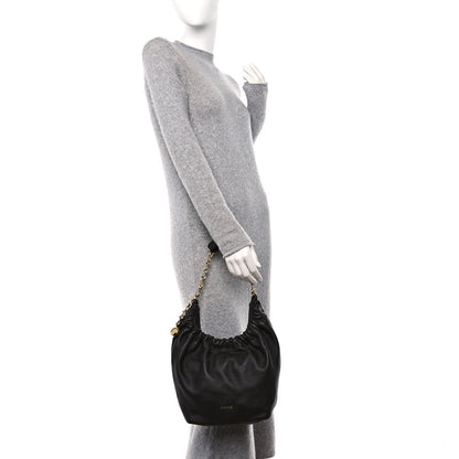 Loewe Nappa Small Squeeze Bag Dark Brown 2 of 9