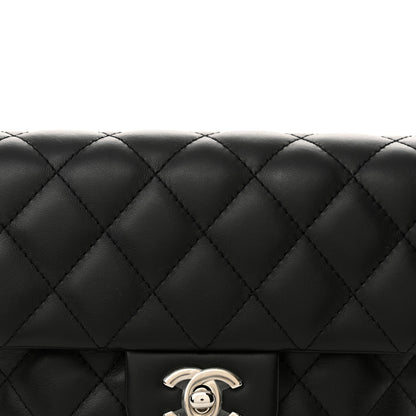 Chanel Calfskin Quilted CC Uniform Flap Belt Bag Black 9 of 11