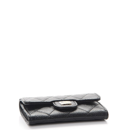 Chanel Caviar Quilted Flap Card Holder Black 4 of 9