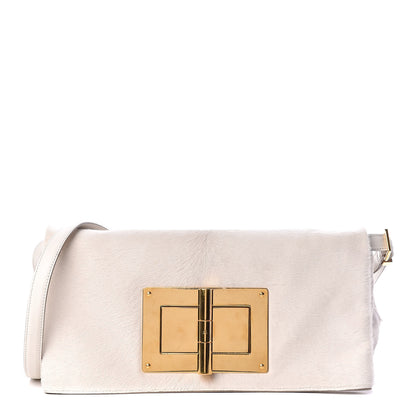 Tom Ford Fur Natalia Shoulder Bag White 1 of 10
